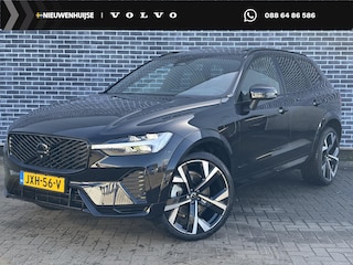 Volvo XC60 2.0 T8 Plug-in hybrid AWD Ultra Black Edition | PHEV | Facelift | Google | Long Range | Adaptieve Cruise Control | Luchtvering | Harman Kardon Audio | Stoelverwarming Voor + Achter | 360 Camera | Keyless | Gelamineerd Glas | DAB | Stuurverwarming | Head-Up Display | Panoramadak | Getint Glas | Dodehoekdetectie | LED Koplampen |