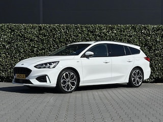 Ford Focus Wagon 1.0 EcoBoost ST Line Business, NL AUTO, NAP LOGISCH, B&O-SOUND, NAVIGATIE, KEYLESS, CRUISE CONTROL, CLIMATE CONTROL STOEL/STUURVERWARMING, TREKHAAK, PDC, LED, DAB, LICHTMETAAL 18"