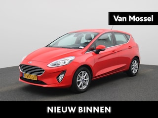 Ford Fiesta 1.0 EcoBoost Hybrid Titanium | Winter Pack | Apple Carplay & Android Auto | Parkeersensoren Achter | Cruise Control | 15'' LMV | Climate Control |