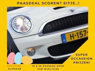 Mini Mini Cabrio 1.6 Chili - Pepper white/Hot Chocolate Leder - Black Star Bullit LMV