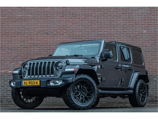 Jeep Wrangler 2.0T Sahara, Origineel NL, 70.000km NAP, Leder, Stoel & Stuurverwarming, Keyless, Trekhaak, Carplay, Camera.