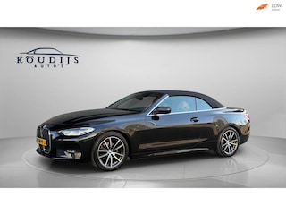 BMW 4-serie Cabrio 420i High Executive, HUD, Nek/Stoel/Stuur verw., Keyless, Camera, Carplay