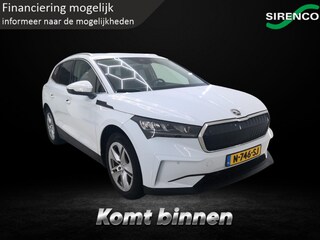 Skoda Enyaq iV 80 Founders Edition Black | soh 92% | warmtepomp | vol leder | stoel en stuur verwarming | Android auto & Apple carplay