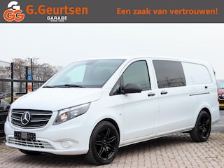 Mercedes-Benz Vito 116 CDI L3, XL, Dubbelcabine 5-Persoons, Dubbele schuifdeur, DAB, Camera, Trekhaak, Stoelverwarming