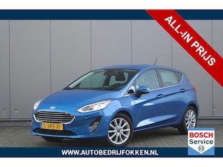 Ford Fiesta 1.0 EcoBoost Titanium | LED  | Navigatie | Cruise control | Lane Assist | Lichtmetalen-Velgen