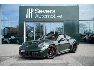 Porsche 911 3.6 T-Hybrid Targa 4 GTS maart 2026 | SportDesign Pakket | Porsche InnoDrive inclusief adaptieve cruise control | Adaptieve sportstoelen Plus, elektrisch 18-voudig met geheugenpakket | Club leder Cognac | Liftsysteem |