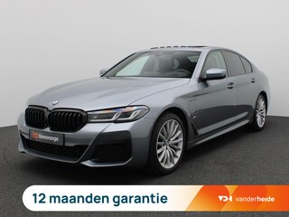 BMW 545e xDrive High Executive 394PK Aut. M-Sport, Pano-Schuifdak, SOH 90%, M-Sport, Head-Up Display, Stoel-Stuurverwarming, Stoelkoeling, Memorystoel, 360gr. Camera, Keyless