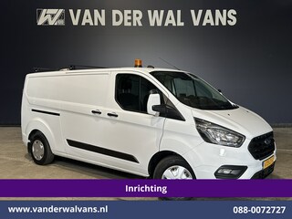 Ford Transit Custom 2.0 TDCI 130pk L2H1 Inrichting Euro6 Airco | 2800kg Trekhaak | Omvormer | Camera | Apple Carplay | LED Android Auto, Cruisecontrol, Stoelverwarming, Verwarmde voorruit, Parkeersensoren