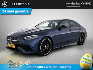 Mercedes-Benz C-klasse 200 AMG Line Inclusief 24 maanden MB Certified garantie voor Europa.