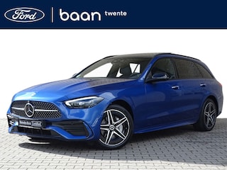 Mercedes-Benz C 300 e Estate Business Line AMG | Memory pakket | Distronic | Trekhaak | Stoelventilatie en verwarming voor | Panoramadak | Burmester 3D surround sound | Winterpakket | Nightpakket