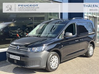 Volkswagen Caddy Cargo 2.0 TDI Trend | Slechts 27.000 KM | Zakelijk BPM Vrij | 2x Zijschuifdeur | Multimediascherm | Airco | 2-Zits | Boordcomputer | Kunststof Laadruimte Betimmering | Dakrails | Elektrisch Pakket |