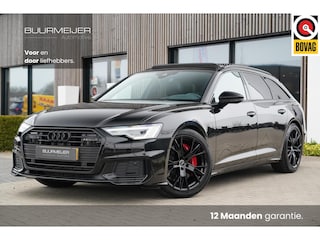 Audi A6 Avant 55 TFSI e quattro Pro Line S Competition | Panoramisch schuif/kanteldak | Sfeerverlichting | Adaptieve cruise control | Elektrisch verstelbare stoelen | Stoelverwarming | Stuurwielverwarming |