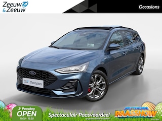 Ford Focus Wagon 1.0 EcoBoost Hybrid ST Line X 155PK Automaat | Panoramadak | B&O | El. Achterklep | Adaptieve Cruise Control | Winter Pack | BLIS | HeadUp Display