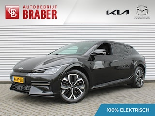 Kia EV6 GT-Line 77.4 kWh | BTW auto | Stuur-/stoelverwarming + ventilatie | Schuifdak | 360 Camera | HUD | Elek. stoelverstelling | 19" LM | LED | Warmtepomp |