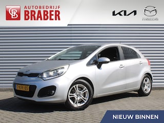 Kia Rio 1.4 CVVT Plus Pack | Trekhaak | Airco | Cruise | 1.4-109PK! | Bluetooth | 15" LM | Incl. winterset staal |