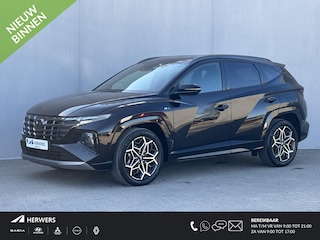Hyundai Tucson 1.6 T-GDI HEV 230pk N Line Edition Automaat / Fabrieksgarantie tot 03-2029 / Dealer onderhouden / Trekgewicht 1650 kg / Stoelverwarming / Achteruitrijcamera / cruise control adaptief / Climate control/ Keyless Entry/Start /
