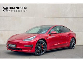 Tesla Model 3 Performance AWD 75 kWh Pano-20"-Voor en achterst. verwarmd