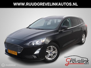 Ford Focus Wagon EcoBoost Hybrid 125 PK H6 Edition Navigatie Chroom Camera Led Parkeersensoren V+A