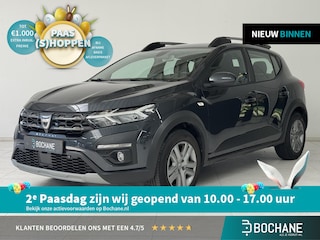 Dacia Sandero Stepway 1.0 TCe 90 Comfort | Automaat | Trekhaak | Achteruitrijcamera | Cruise Control | Apple CarPlay / Android Auto |