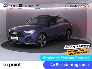 Audi Q3 45 TFSI e S Edition 245 pk S-tronic | Navigatie | Panoramadak | Parkeersensoren | Achteruitrijcamera | Adaptieve cruise control | Lichtmetalen velgen 20" |