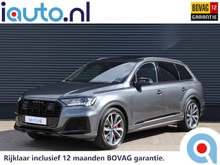 Audi Q7 60 TFSI e quattro 456pk S-Line Competition Pano/B&O Advanced/Alcantara hemel/360/Keyless/Servo/Valcona Leder/Sfeer/Nachtzicht