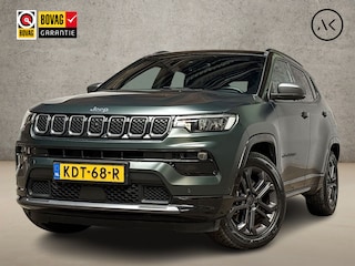 Jeep Compass 4xe 190 Plug-in Hybrid Electric Limited Sport 190Pk Automaat (VIRTUAL COCKPIT, APPLE CARPLAY, GROOT NAVI, ZWART HEMEL, LEDER, GETINT GLAS, SPORTSTOELEN, 360 CAMERA, ADAPTIVE CRUISE, NIEUWSTAAT)