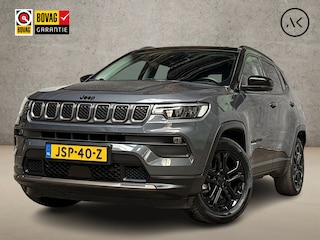 Jeep Compass 4xe 240 Plug-in Hybrid Electric Sport 240Pk Automaat (VIRTUAL COCKPIT, APPLE CARPLAY, GROOT NAVI, CAMERA, LEDER, SPORTSTOELEN, KEYLESS, GETINT GLAS, ADAPTIVE CRUISE, NIEUWSTAAT)