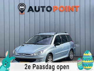 Peugeot 206 SW 2.0 GTI NAP ORG NL|TREKHAAK|LEER|RADIO|AIRCO|ELEKTRISCHE RAMEN|LMV|