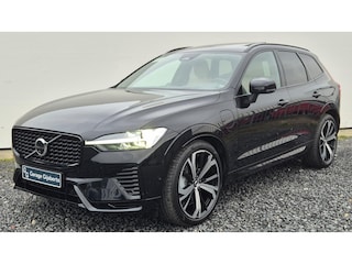Volvo XC60 2.0 Phev T8 P AWD Ultra Dark Luchtvering - Bowers Wilkins Sound - massage stoelen - Stoel ventilatie - 22” Wielen - Panoramadak - Lighting – Head up - 360 Cam - Alarm - Climate - Privacy Glass – RC20 Interieur –  Full led koplampen – Donkere hemel  - Geluidsisolerend glas - Climate