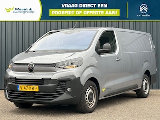 Citroën Jumpy GB 2.0 BlueHDi 180pk L3 Automaat 3-zits | Demo Deal | Trekhaak | Houten afwerking laadruimte | Navigatie | Climate control | Cruise control | Camera