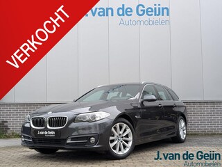 BMW 5-serie Touring 520i High Executive |Org NL | Comfortstoelen | NAP | 18" | Leer | APK&OH Nieuw