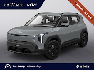 Kia EV2 Air 42.2kWh 147pk | €3.000,- INRUILVOORDEEL | NAVI | CLIMA | ADAPTIVE CRUISE | STOEL- EN STUURWIELVERW. | 16'' LM-VELGEN | LED | PARKEERSENSOREN V + A | CAMERA | DODEHOEKBEW. |