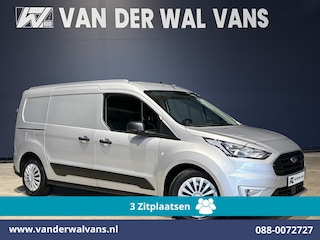 Ford Transit Connect 1.5 EcoBlue 100pk L2H1 Euro6 Airco | 3-Zits | Camera | Navigatie | Verwarmde voorruit Parkeersensoren, Bijrijdersbank