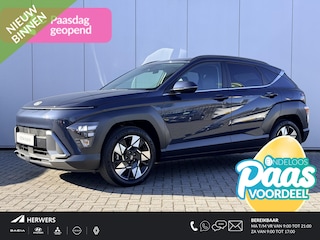Hyundai Kona 1.6 GDI HEV Comfort Smart / Fabrieksgarantie tot 1-2030 / Stuur- & Stoelverwarming / Adaptief cruise control / Achteruitrijcamera / Climate control / Keyless Entry/Start / Apple Carplay Android Auto / Navigatie / Parkeersensoren voor en achter /