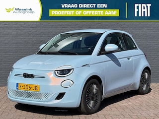 Fiat 500 42kWh 118pk Aut Icon | 1e Eigenaar | Camera & Sensoren Achter | LED | CarPlay | Navigatie | Mooie Kleur | Lichtmetalen Wielen |