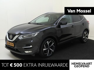 Nissan Qashqai 1.3 DIG-T Tekna airco automatisch | Apple Carplay/Android Auto | cruise control adaptief | lichtmetalen velgen 19" | navigatiesysteem full map,|