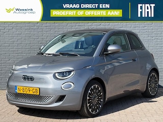 Fiat 500 42 kWh Icon | 1e Eigenaar | Skydome dak | 17 Inch | LED | Stoelverwarming | Camera | Sensoren Voor + Achter | Adaptive Cruise Control |