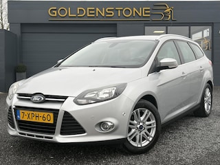 Ford Focus Wagon 1.0 EcoBoost Edition Plus 1e Eigenaar,Navi,Clima,Cruise,125pk,Pdc V+A,Lm velgen,6 Bak,N.A.P,Apk tot 05-2027