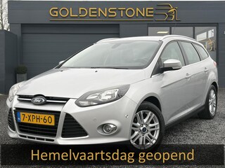 Ford Focus Wagon 1.0 EcoBoost Edition Plus 1e Eigenaar,Navi,Clima,Cruise,125pk,Pdc V+A,Lm velgen,6 Bak,N.A.P,Apk tot 05-2027