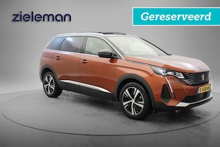 Peugeot 5008 1.2 PureTech GT-Line 7 Persoons  - Panorama, Trekhaak, Digitaal Cockpit, Carplay, half leer