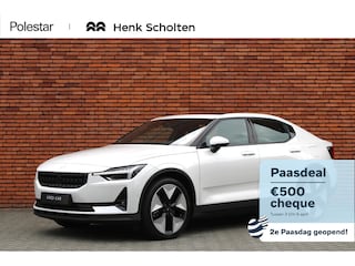 Polestar 2 Long Range Dual Motor 78 kWh |Panoramadak| Premium Audio by Harman en Kardon| Warmtepomp| Interieur Voorverwarming| Adaptieve Cruise Control| Blind spot| Keyless Entry| Elektrisch bedienbare Voorstoelen.