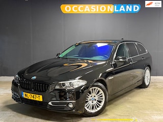 BMW 5-serie Touring 520i Luxury Edition|MEMORY|LED|CRUISE|STOELV|SFEER|LEDER|17INCH|