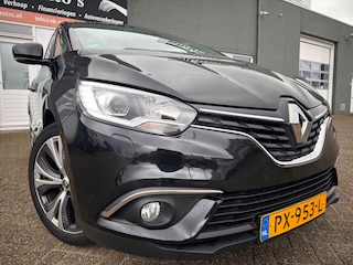Renault Scénic 1.2 TCe Zen met parkeersensoren en half leer en navigatie en bluetooth telefoon / media en cruise controle en airco