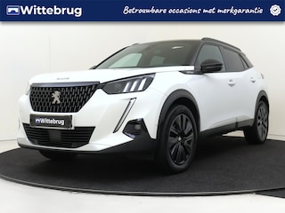 Peugeot 2008 1.2 PureTech GT-Line I AUTOMAAT I PANORAMADAK I NAVIGATIE I ACHTERUITRIJCAMERA I PARKEERSENSOREN VOOR & ACHTER I STOFFEN ZITDELEN MET LEDEREN ZIJKANTEN I
