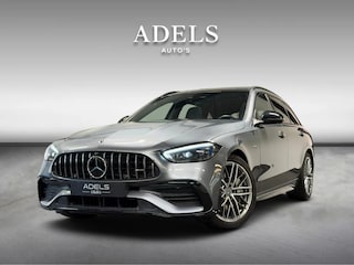 Mercedes-Benz C-klasse Estate AMG 43 4MATIC Panodak Burmester Nightpakket Distronic Plus Achterasbesturing