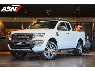 Ford Ranger 3.2 TDCi Wildtrak Supercab, 200 PK, Automaat, Adapt.Cruise/Control, Trekhaak, Off/Road/Pakket, DAB, Navigatie, 2018!!