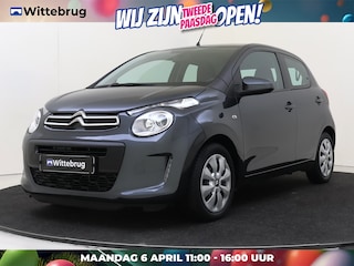 Citroën C1 1.0 VTi Feel I 2 DIN SCHERM I ACHTERUITRIJCAMERA I AIRCO I RADIO + USB + AUX AANSLUITING + BLUETOOTH I 5 DEUREN I METALLIC DONKER GRIJS I
