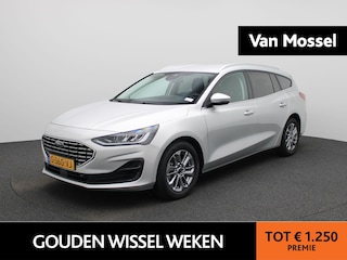 Ford Focus Wagon 1.0 EcoBoost Hybrid Titanium | NAVIGATIE | APPLE CARPLAY - ANDROID AUTO | PARKEERSENSOREN | CLIMATE CONTROL | CRUISE CONTROL |