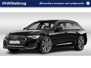 Audi A6 Avant 50 TFSI e 299PK quattro S-line Exterieur | Panoramadak | Leder | Trekhaak | 360 Camera | 20 Inch | Fabrieksgarantie 09-2029 of 100.000 KM