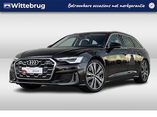 Audi A6 Avant 50 TFSI e 299PK quattro S-line Exterieur | Panoramadak | Leder | Trekhaak | 360 Camera | 20 Inch | Fabrieksgarantie 09-2029 of 100.000 KM